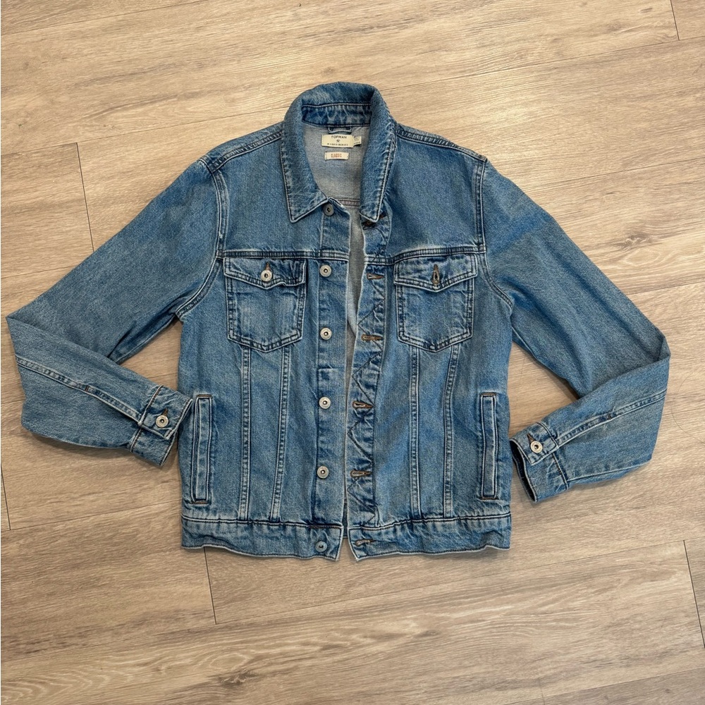 Topman Light Blue Jean Jacket